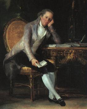 Francisco De Goya : Gaspar Melchor de Jovellanos